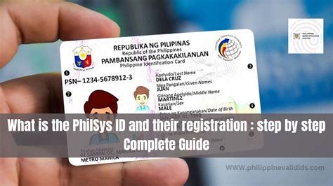 philsys pronounce|What is the PhilSys ID: Requirements, Registration Steps  .
